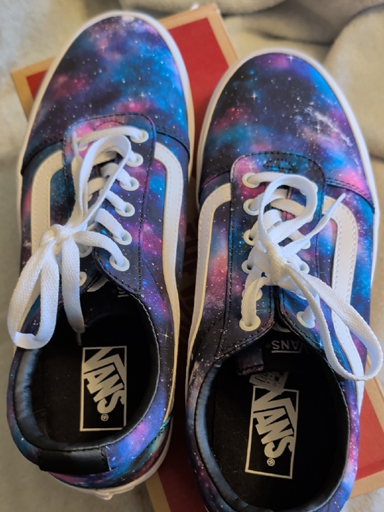 Vans Shoes - Vans Off The Ward Galaxy Print Canvas Sneakers 11W